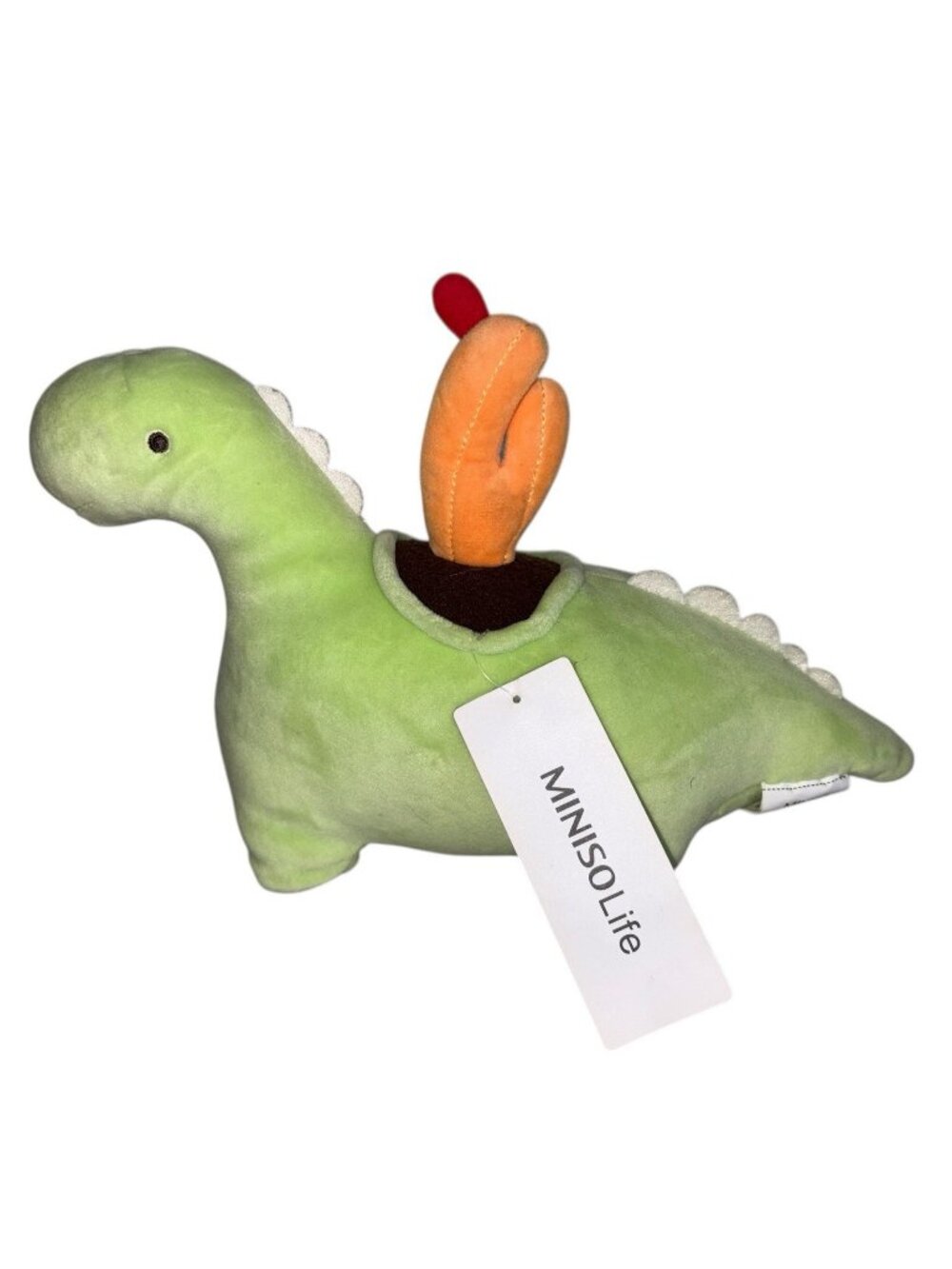 Miniso Dinosaur Cactus Pot Plush  Plant Planter Small Mini NEW NWT